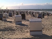 Nordsee 2017 Joerg (17)  viel Strandkörbe sind schon unbesetzt